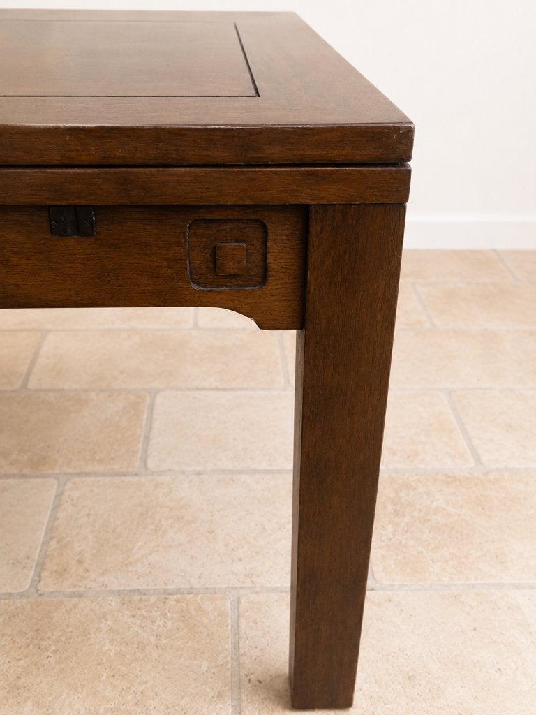 Table à manger en bois vernis, Maison & Meubles, Cinq personnes ou plus, 150 à 200 cm, 50 à 100 cm, Enlèvement
