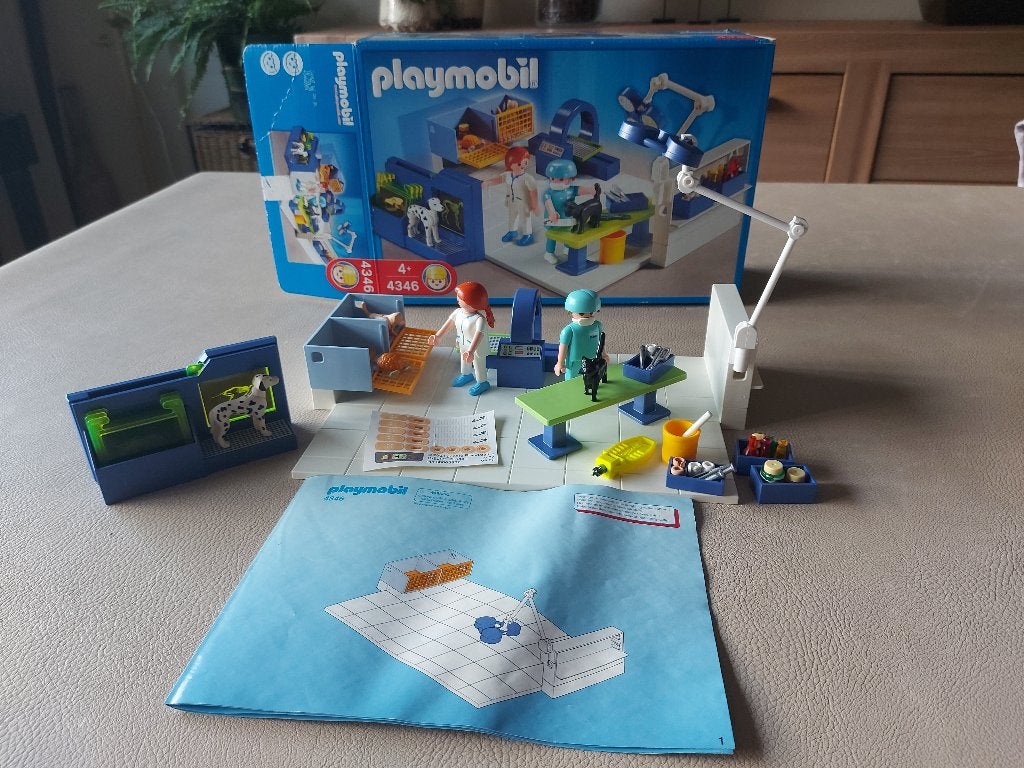 Playmobil dierenarts praktijk, Ophalen of Verzenden, Nieuw, Complete set