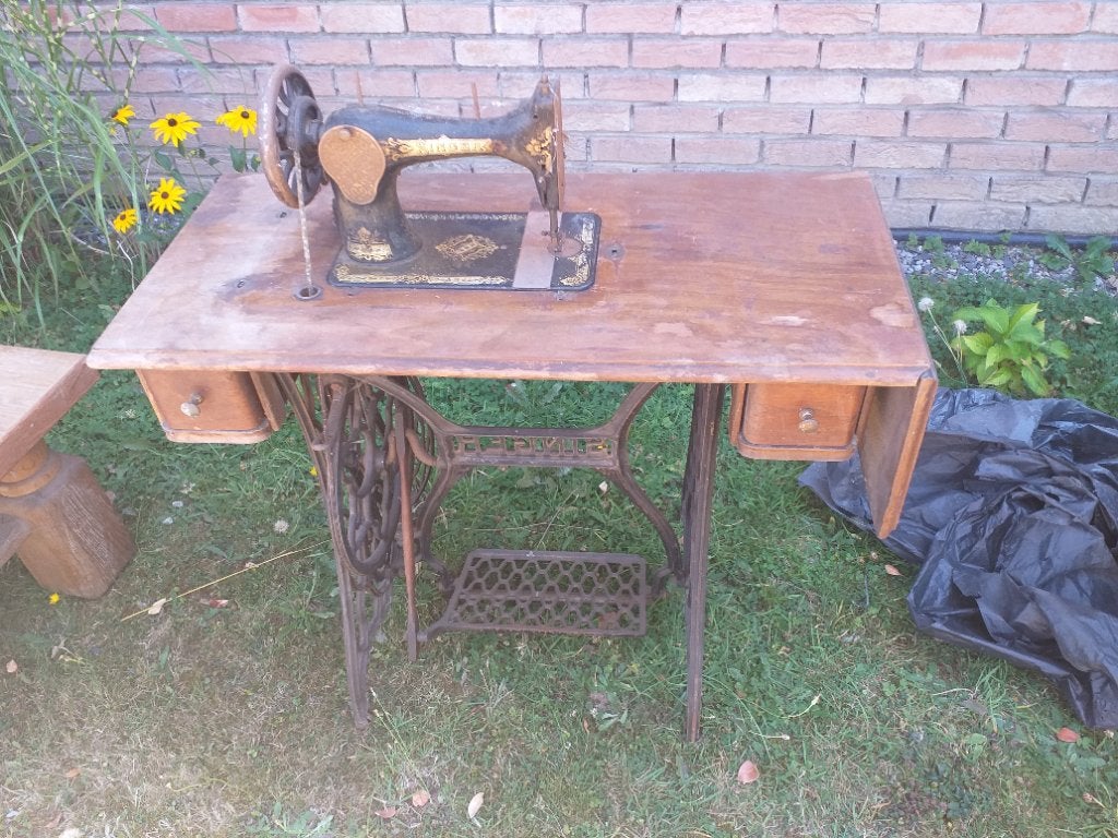 Naaimachine Singer 27K 1899, Antiek en Kunst, Ophalen