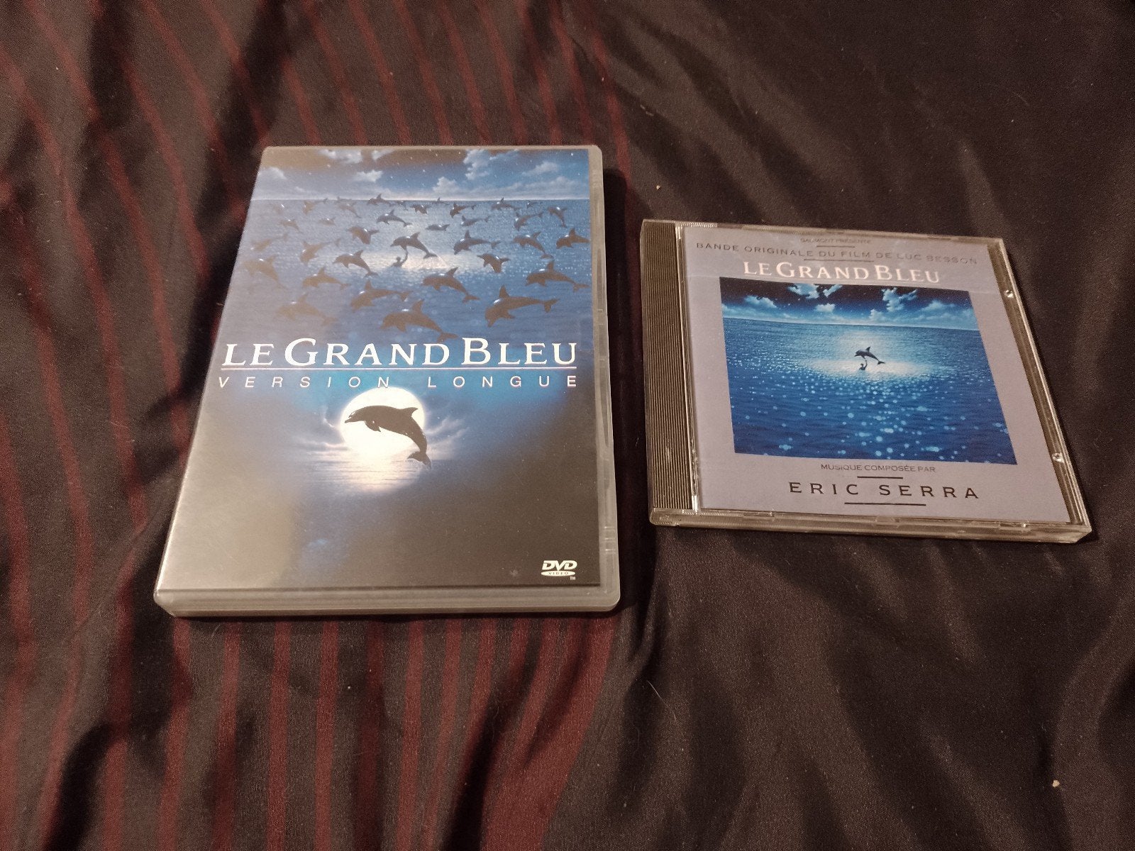 A vendre en dvd et cd Le grand bleu Jean Reno, CD & DVD, Enlèvement ou Envoi, Français, Comprend un boîtier, Comme neuf