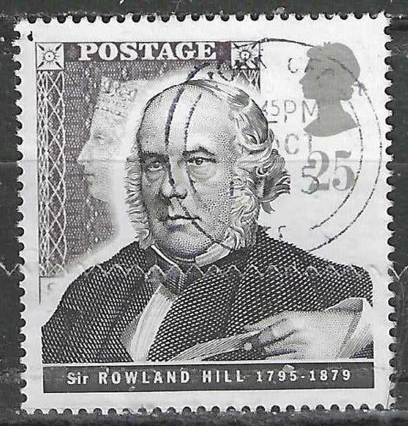 Grande-Bretagne 1995 - Yvert 1834 - Sir Rowland Hill (ST), Timbres & Monnaies, Envoi, Affranchi