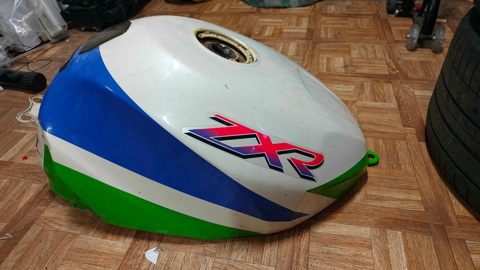 Kawasaki ZXR 750 L1 1993 benzine tank, Motoren, Ophalen of Verzenden