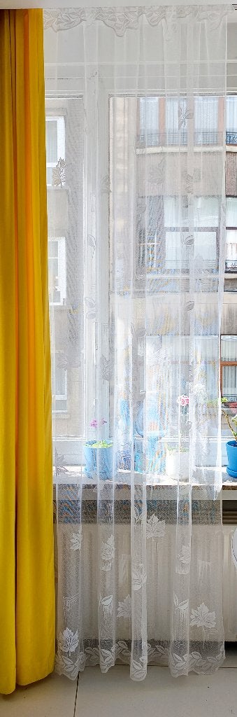 rideaux transparents vintage, L 4,8 cm, H 2,72 cm, Moustiquaire, Enlèvement ou Envoi, Comme neuf, Blanc