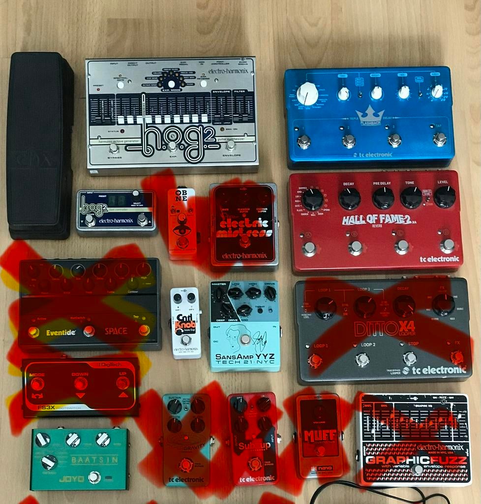 Tc electronic, EHX, Sansamp e.a., Enlèvement ou Envoi, Comme neuf