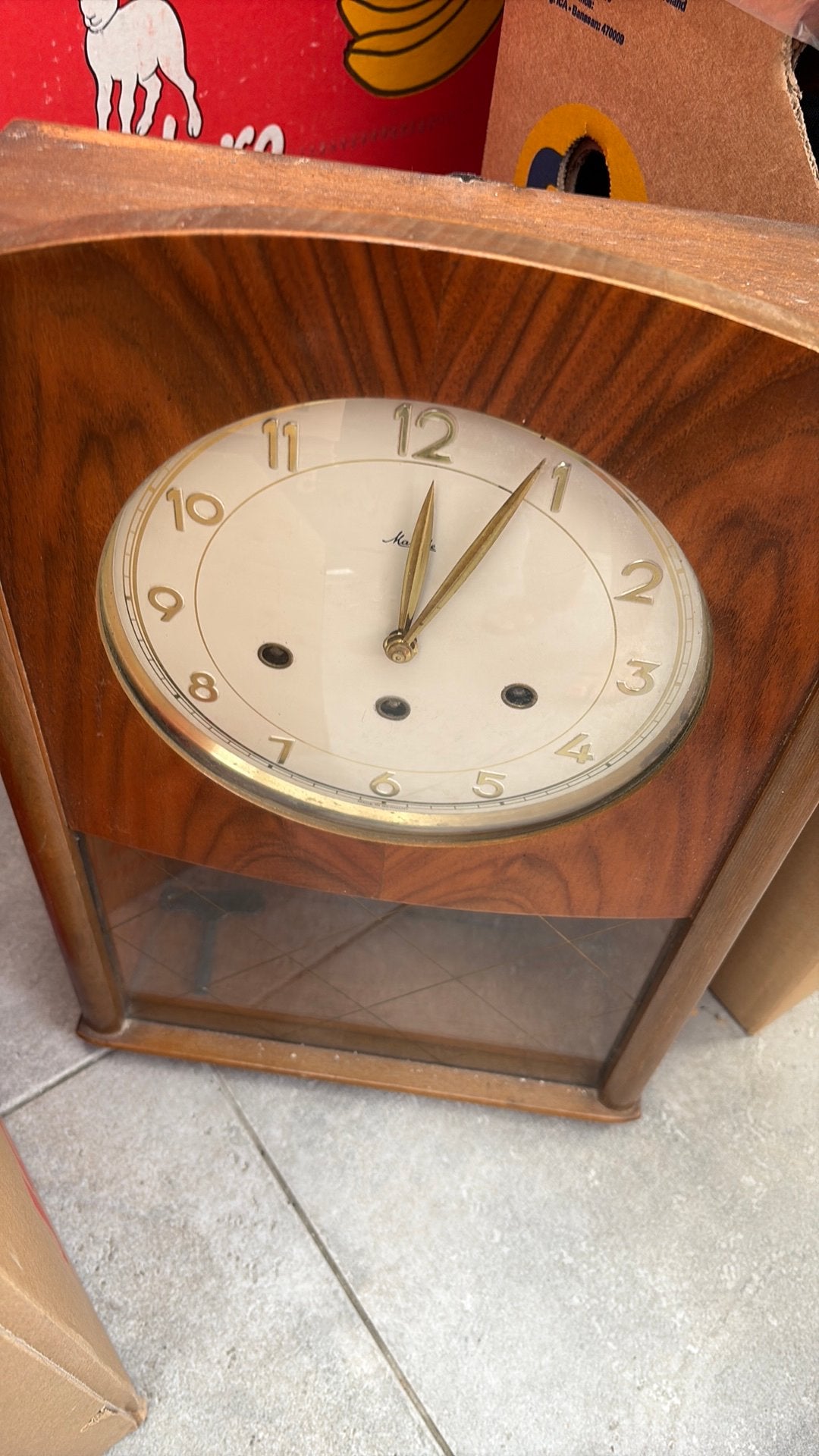 Horloge, Enlèvement ou Envoi