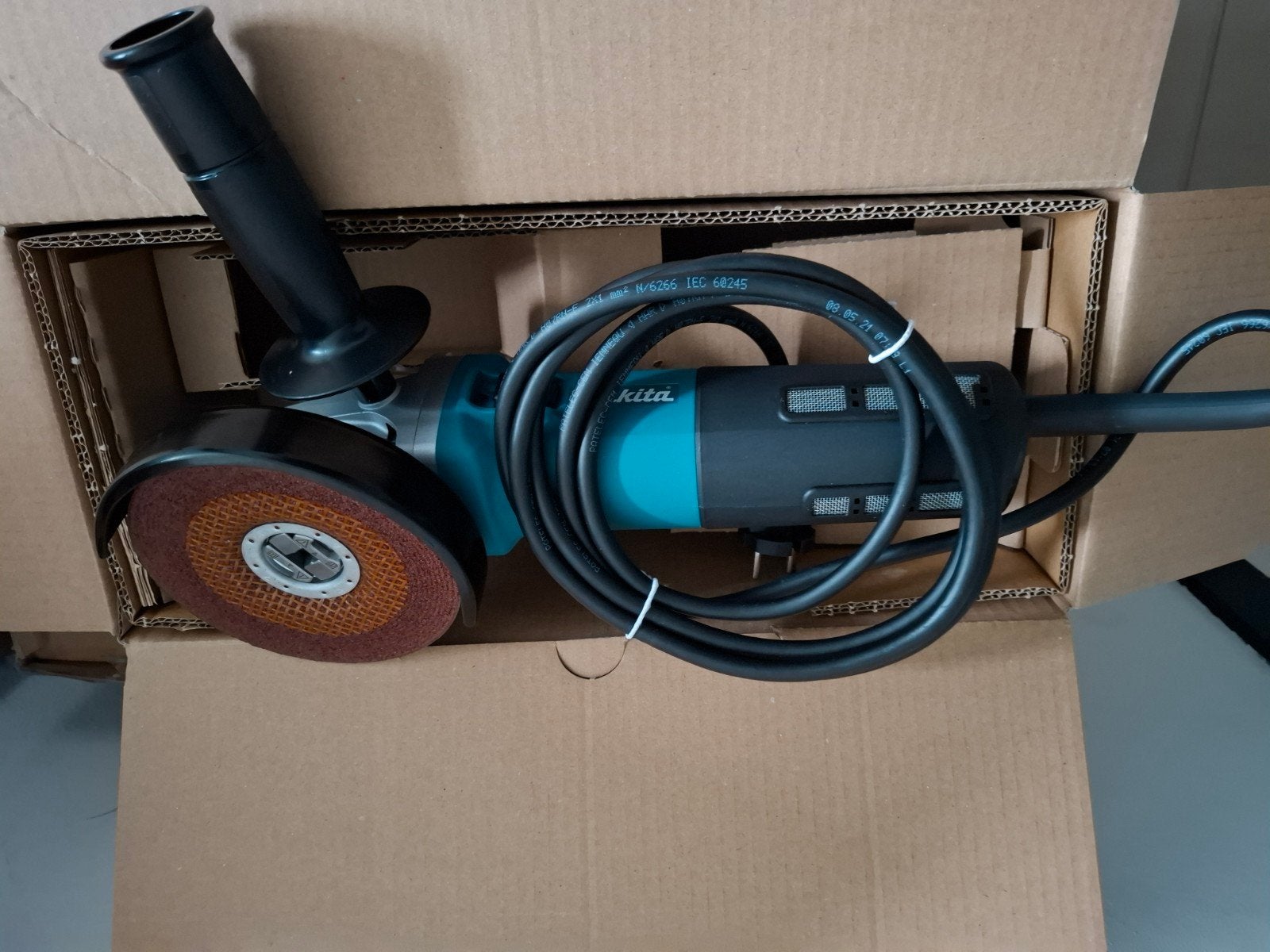 Makita slijpmolen GA5080RX02 X-LOCK 125MM, Ophalen