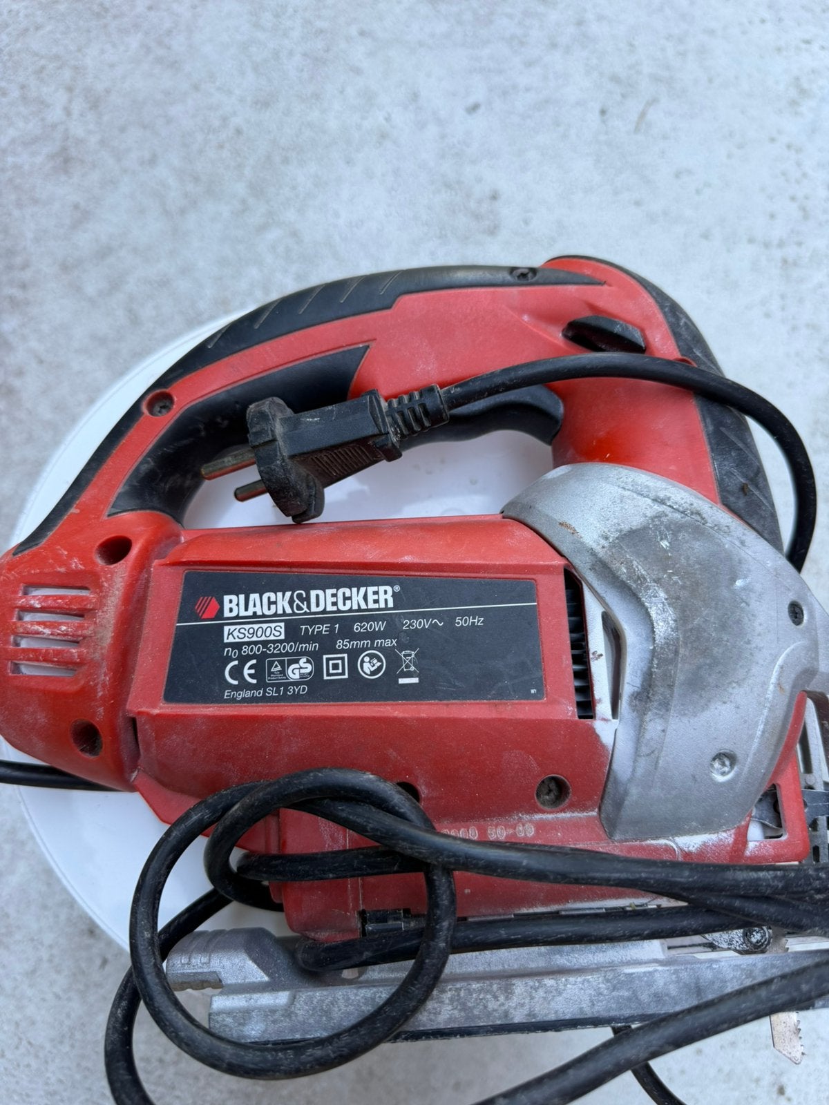 Black & Decker KS900S decoupeerzaag – 620W, Doe-het-zelf en Bouw, Gereedschap | Schuurmachines, Ophalen, Gebruikt