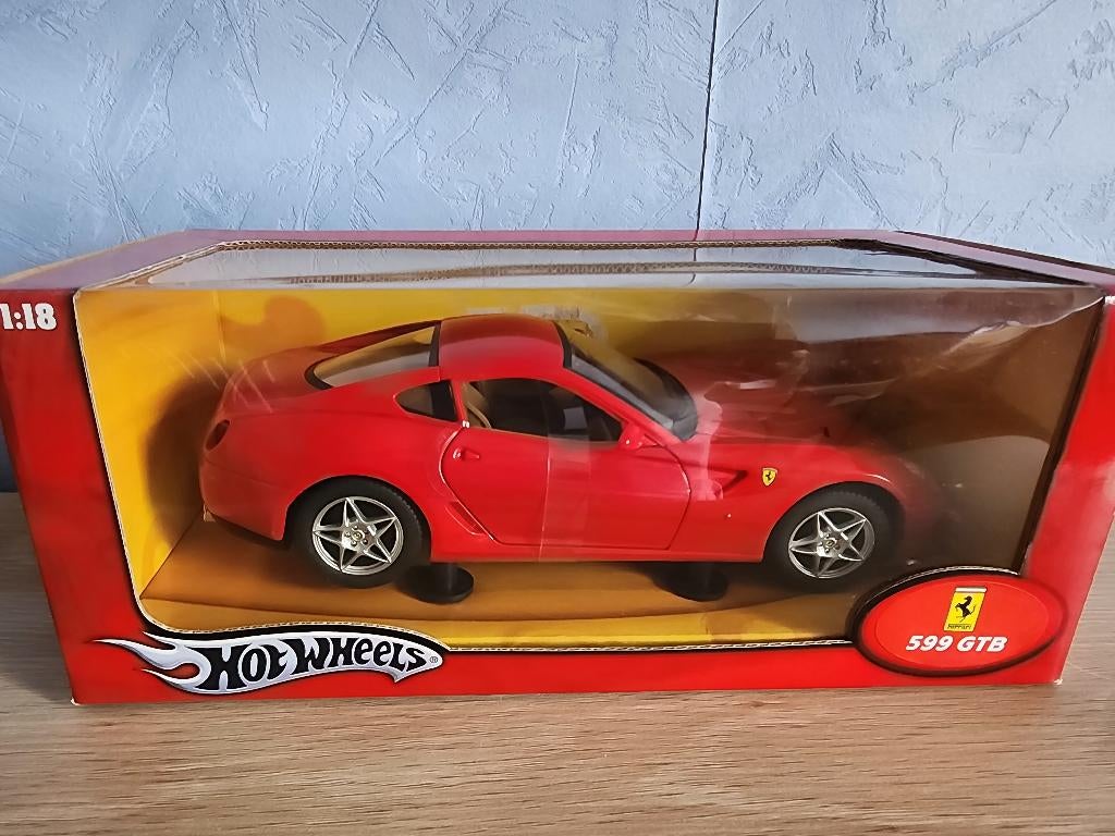 Ferrari 599 GTB 1/18, Enlèvement, Neuf, Voiture, Hot Wheels