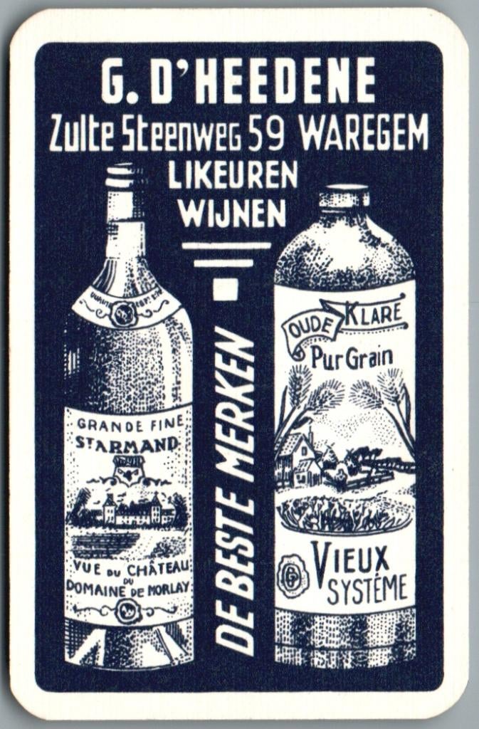 speelkaart - LK14557 - D'Heedene, Verzenden, Zo goed als nieuw, Speelkaart(en)