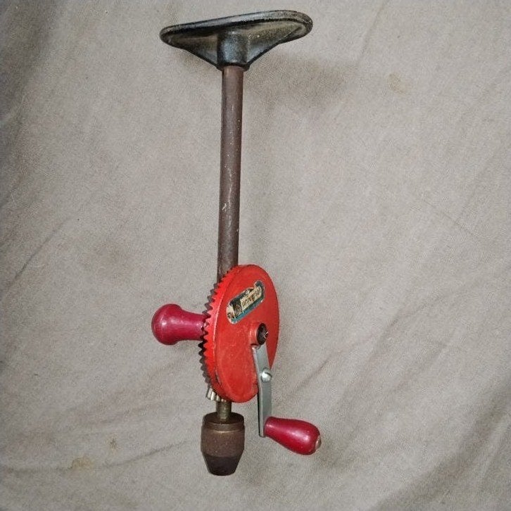 Pronto vintage handboor, Antiquités & Art, Antiquités | Outils & Instruments, Enlèvement ou Envoi