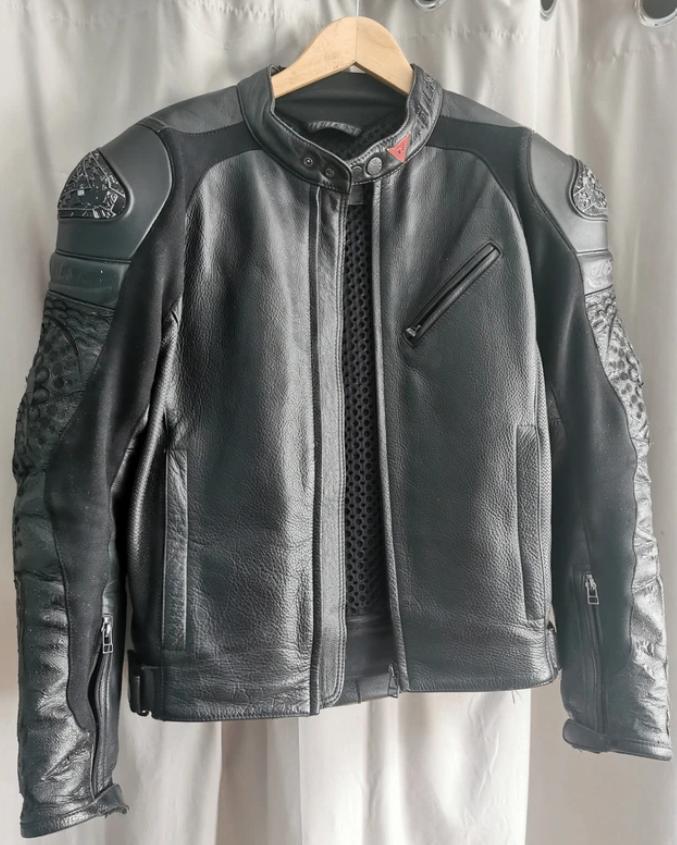 Collector Dainese Tattoo leren motorjas - Maat 50, Motoren, Kleding | Motorkleding, DAINESE, Heren, Jas | leer, Ophalen of Verzenden