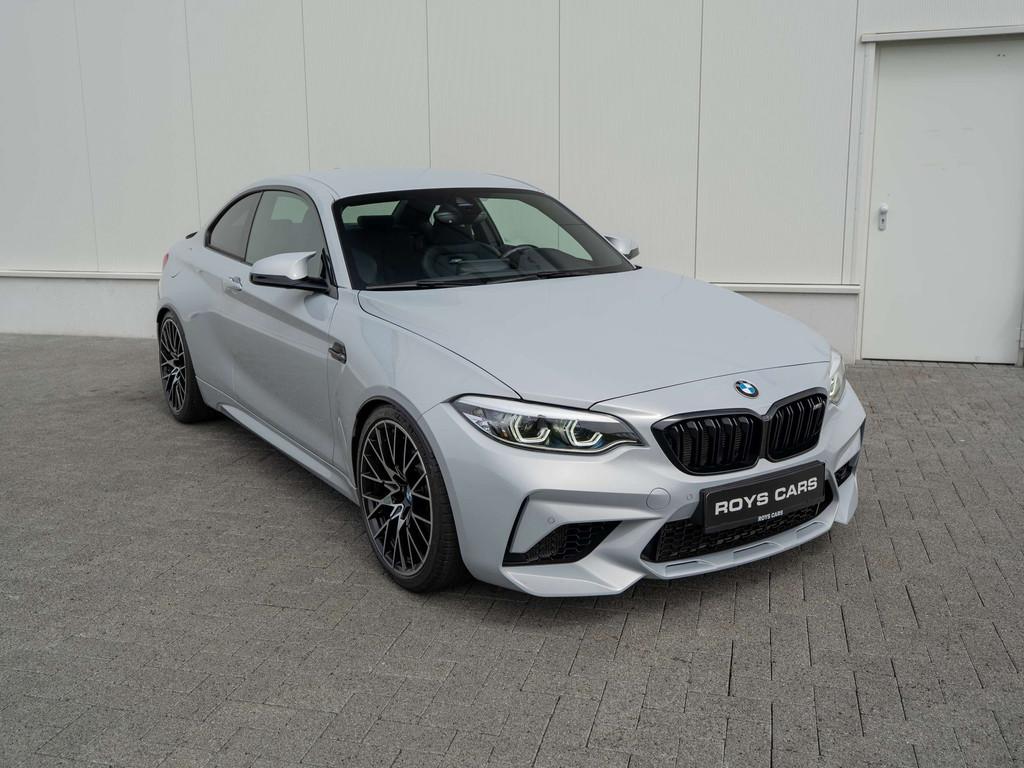 BMW M2 Competition - NEW CONDITION/HOCKENHEIM SILVER, Cuir, Euro 6, Entreprise, Noir