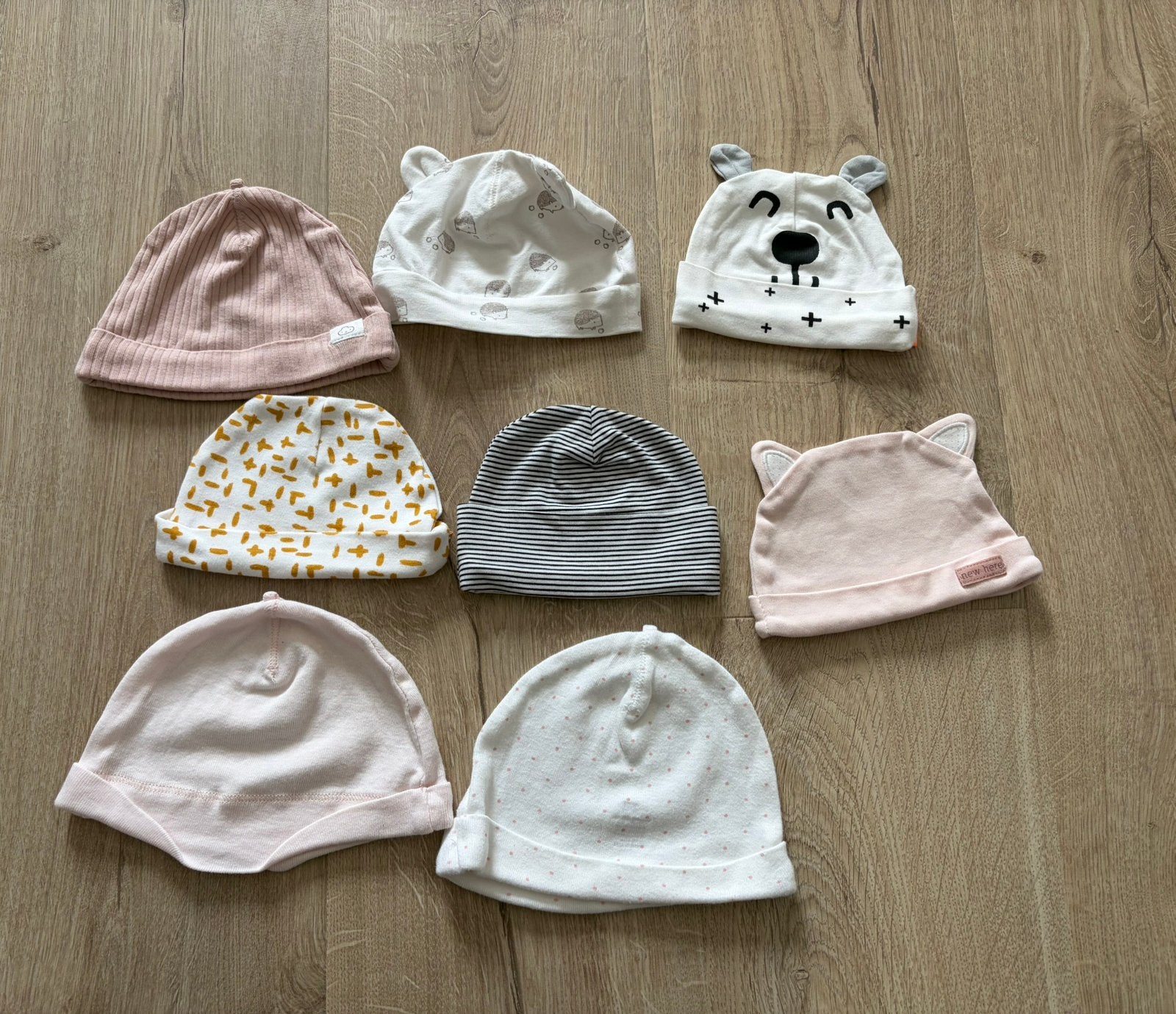 Paquet de bonnets taille 56, Enfants & Bébés, Enlèvement ou Envoi, Utilisé