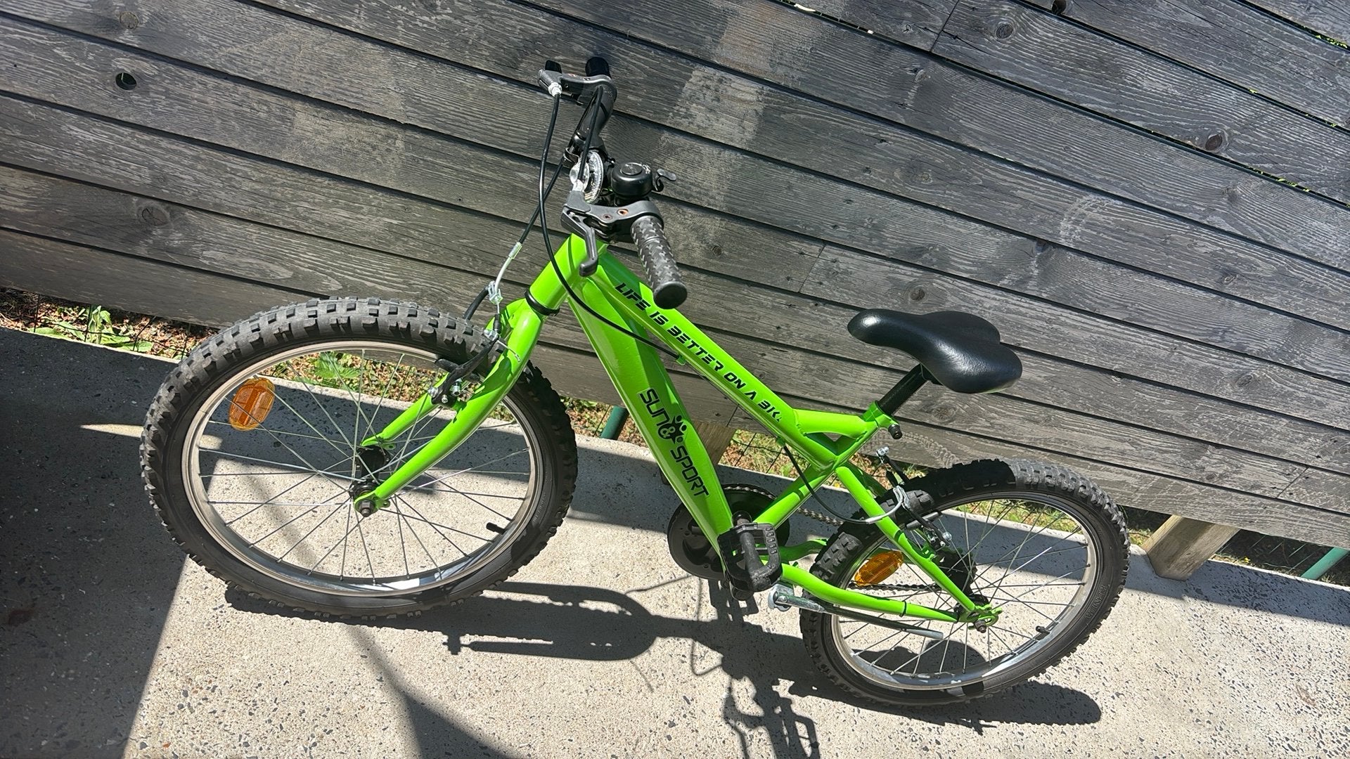 Velo enfant 20 pouces, Enlèvement, Utilisé, Frein sur jante, 16 à 20 pouces