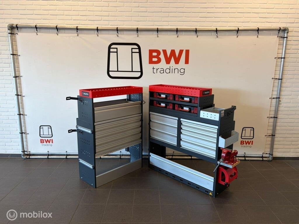 Würth set bedrijfswageninrichting L+R nieuwe inrichting, Auto diversen, Ophalen of Verzenden