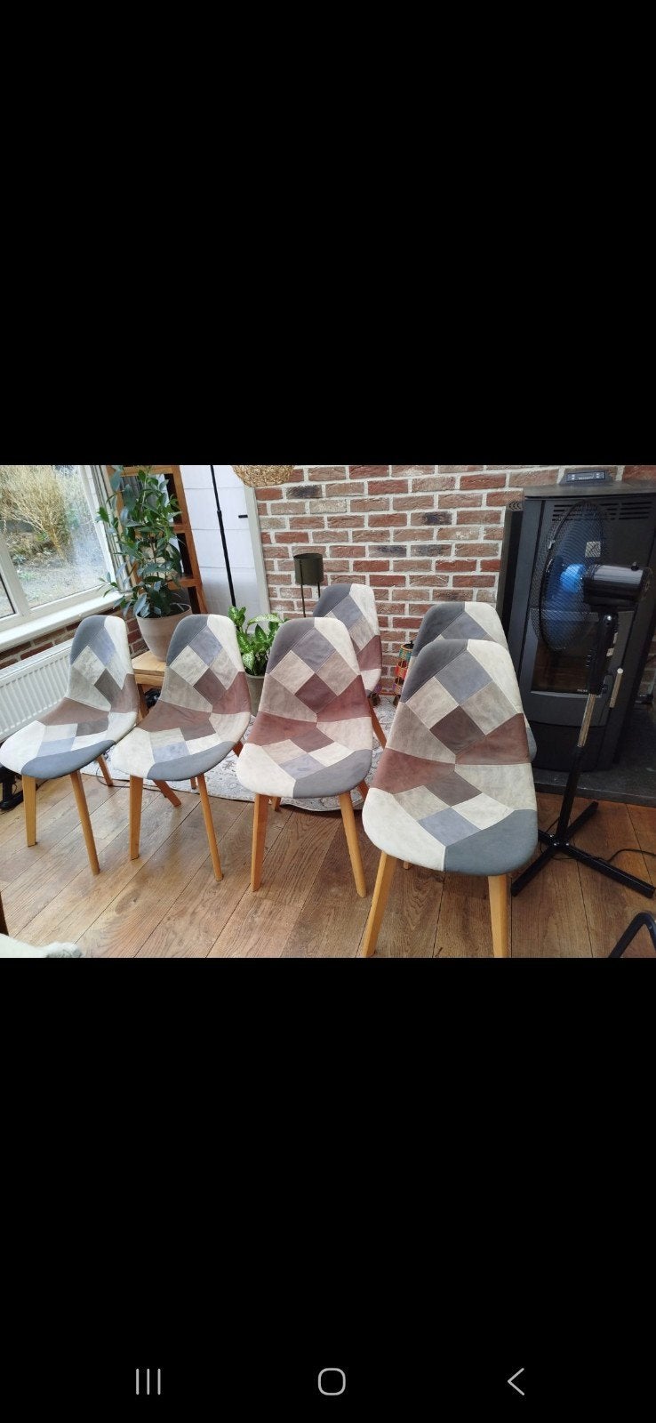 lot 6 chaises, Enlèvement, Utilisé, Autres couleurs, Cinq, Six Chaises ou plus