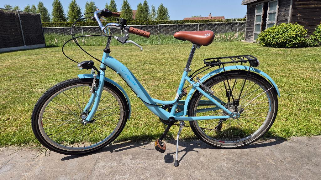 Meisjesfiets, Fietsen en Brommers, Fietsen | Meisjes, Velgrem, Versnellingen, Ophalen, Overige merken