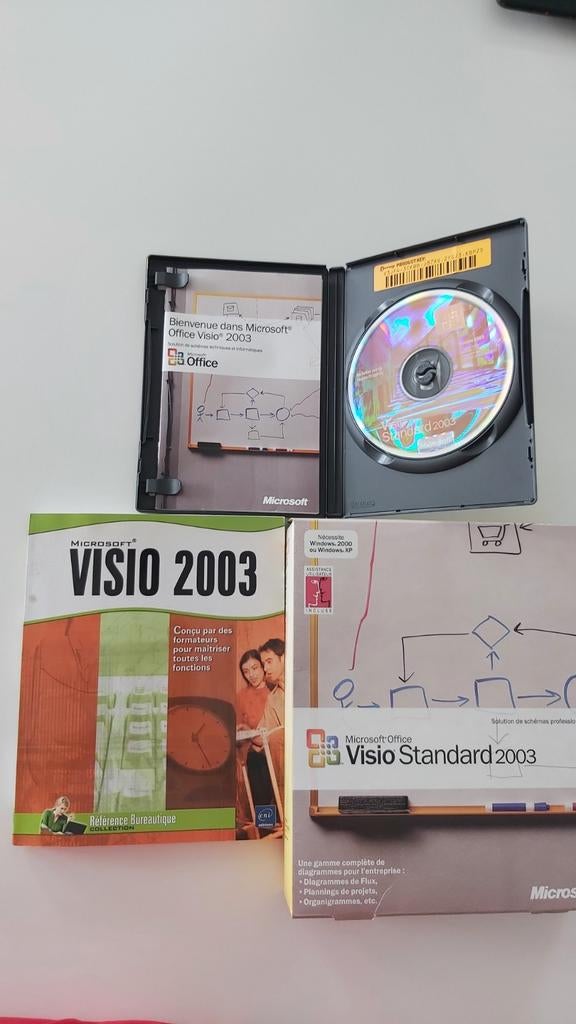 Microsoft Vision 2003, Livres, Informatique & Ordinateur, Neuf, Système d'exploitation, Enlèvement ou Envoi, Olivier Le Frapper
