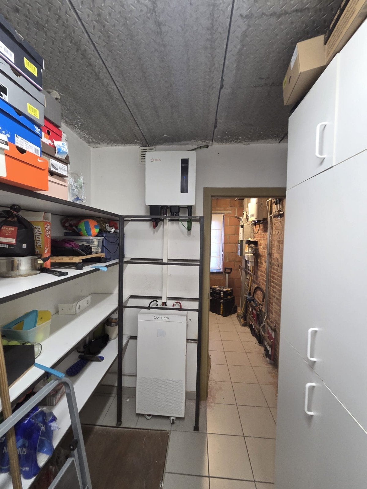 16kwh thuisbatterij, Doe-het-zelf en Bouw, Ophalen, 200 wattpiek of meer, Nieuw, Compleet systeem