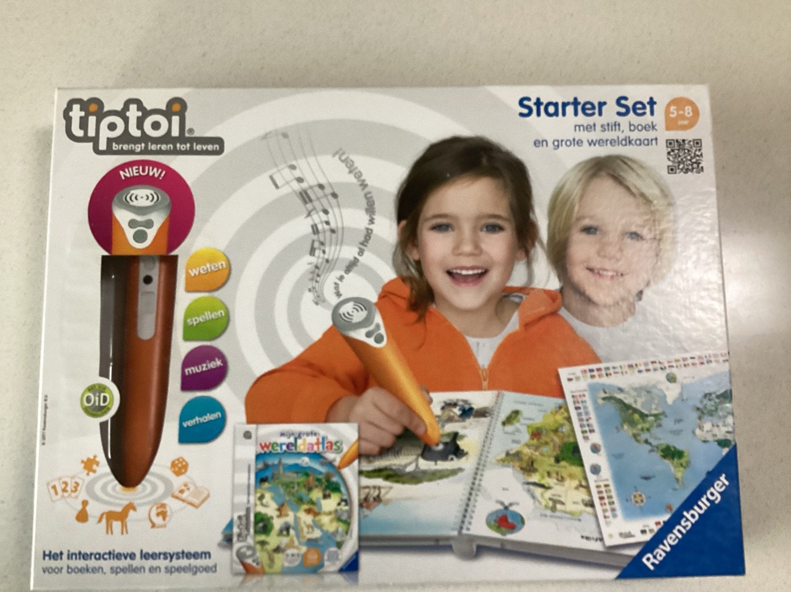 Tiptoi starter set, Ophalen, Zo goed als nieuw