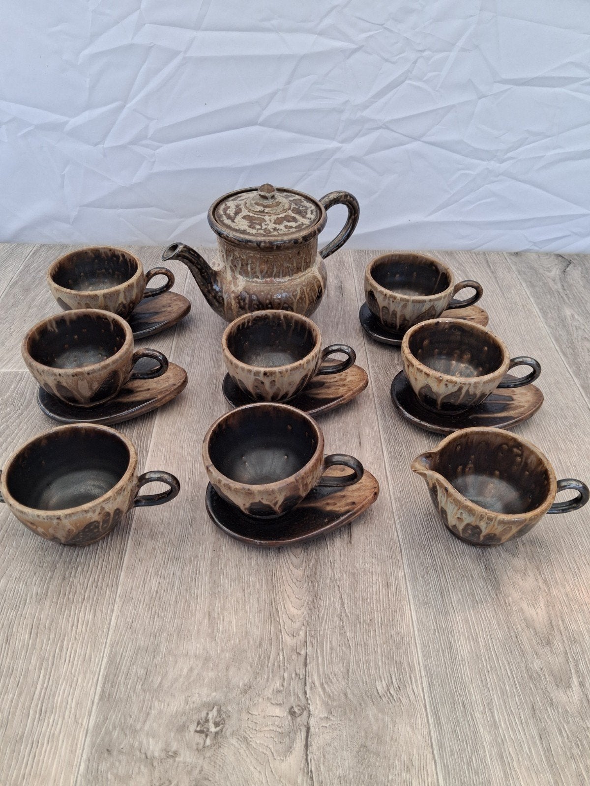 decoratie aardewerk servies, Antiek en Kunst, Ophalen