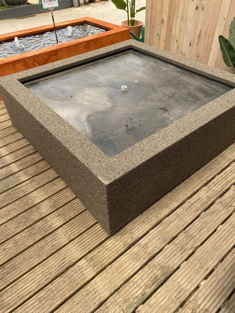 Watertafel 150 x 150 x 45 cm, Enlèvement, Comme neuf