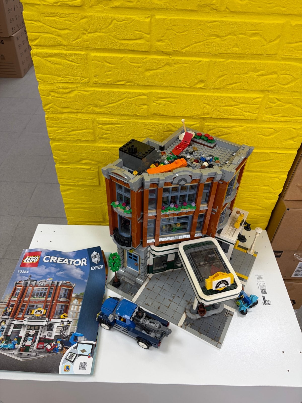 Lego modulars opgebouwd, Ophalen of Verzenden, Zo goed als nieuw, Lego