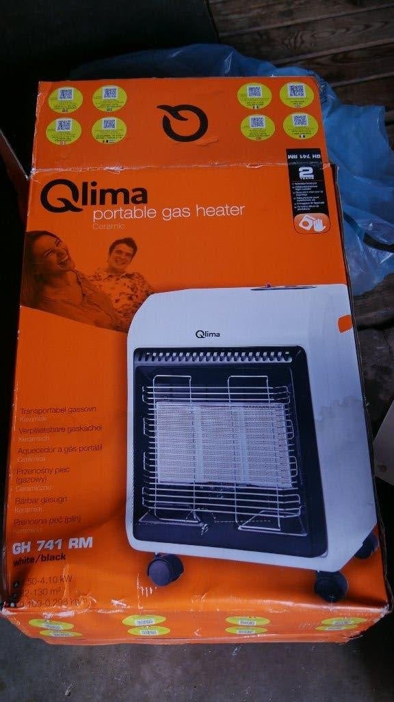 Qlima gasfornuis in nieuwstaat, Doe-het-zelf en Bouw, Ophalen, 30 tot 80 cm, Hoog rendement (Hr), Radiator