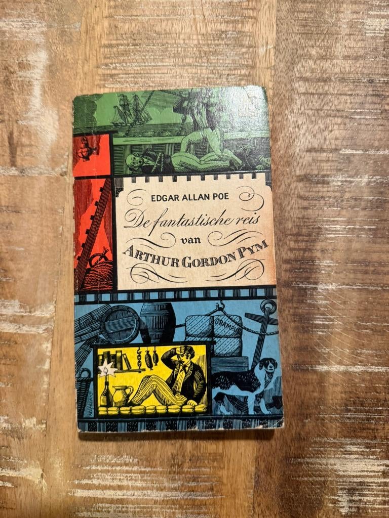 De fantastische reis van Arthur Gordon Pym - Edgar Allen Poe, Ophalen of Verzenden, Gelezen, Edgar Allen Poe, België