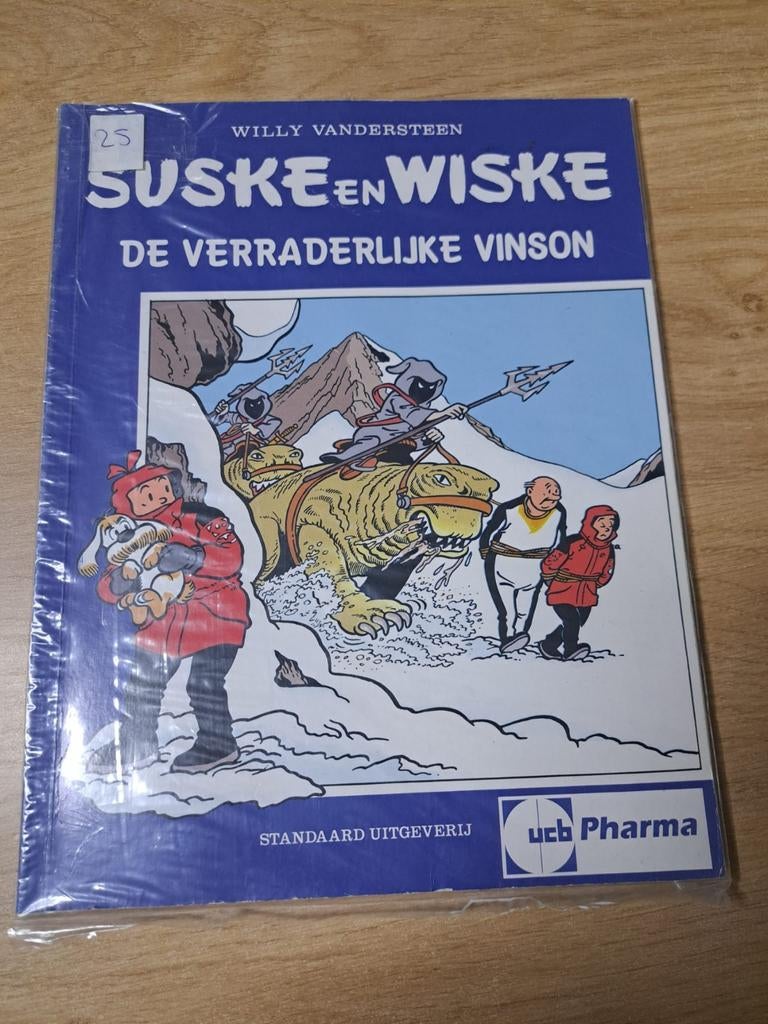 Suske en wiske de verradelijke vinson, Verzamelen, Ophalen