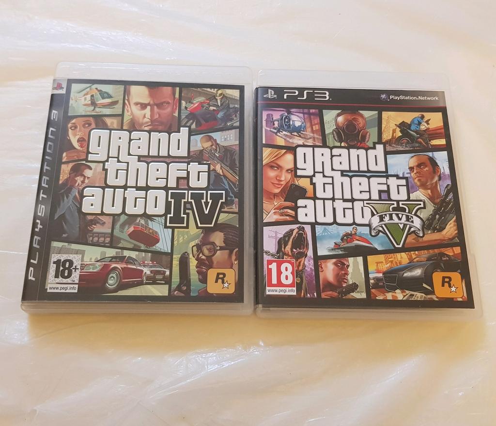 Lot Gta4 et Gta5  ps3, Enlèvement ou Envoi