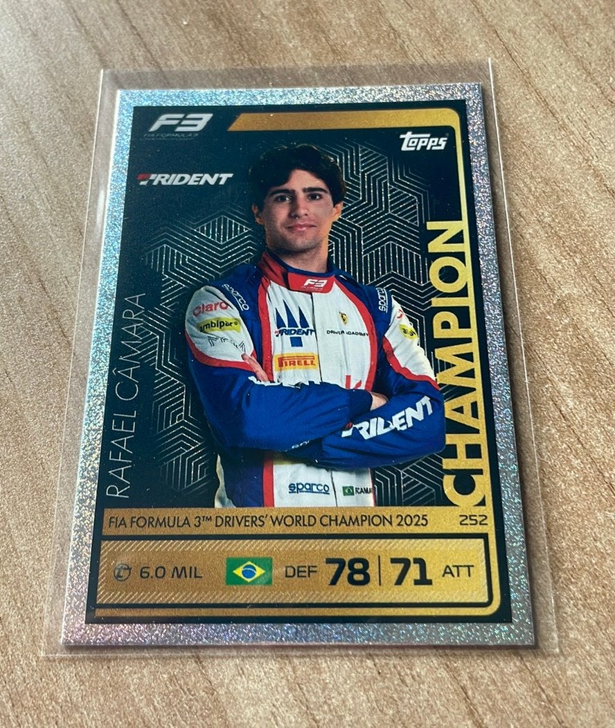 F1 Topps kaarten + gouden relic kaart, Verzenden, Nieuw, Meerdere kaarten, Foil