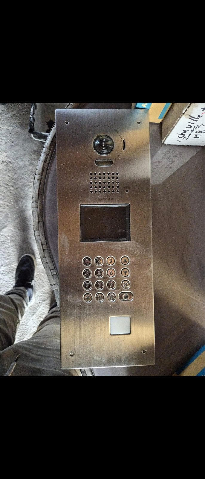 Platine de rue Aiphone GT-DM inox, Electroménager, Enlèvement ou Envoi