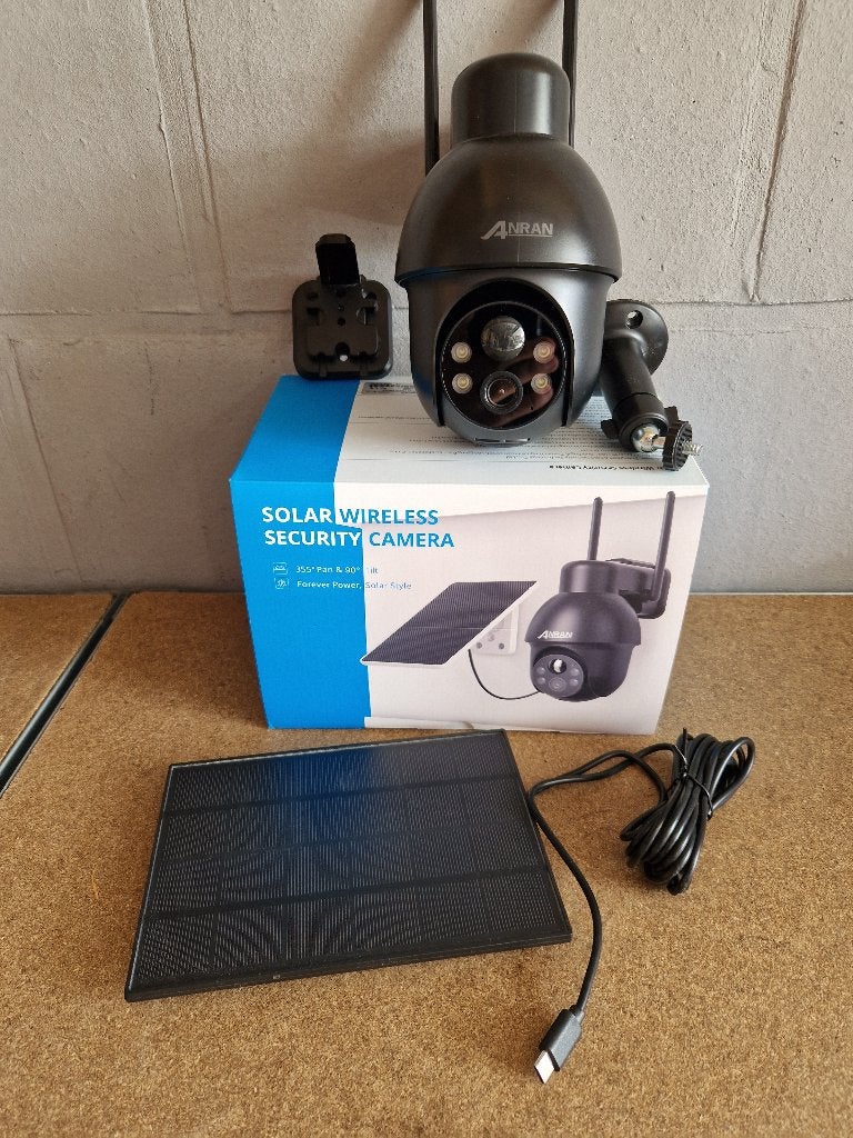 Caméra de surveillance solaire, Enlèvement, Comme neuf, Caméra extérieure