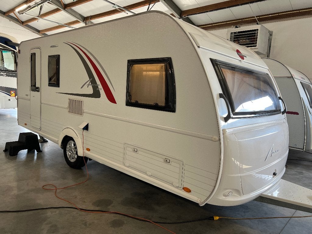 Burstner Averso 500 TK + AIRCO MOVER 3 stapelbed, Bedrijf, Treinzit, Dwarsbed, Bürstner