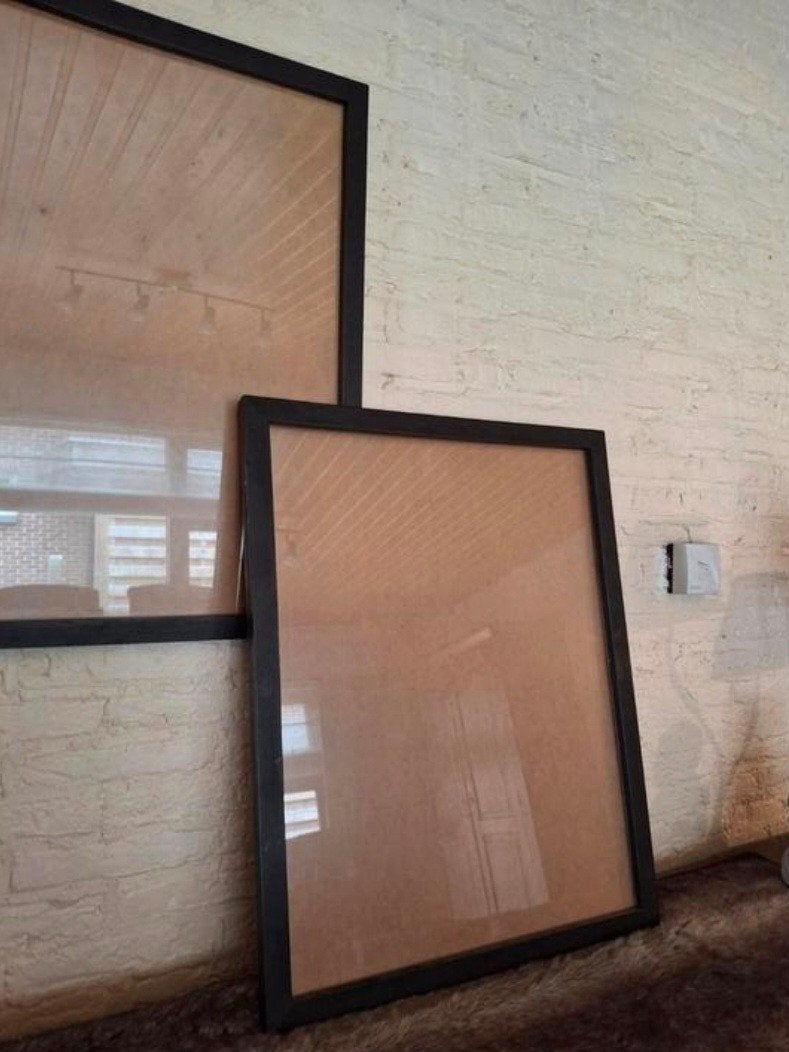 2 fotokaders, Ophalen, Zo goed als nieuw, Glas
