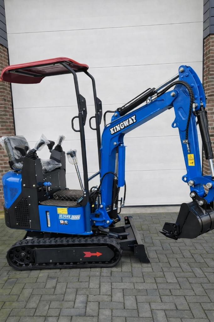 LIVRAISON GRATUITE Mini-pelle Bagger1000 PRO KINGWAY, Articles professionnels, Machines & Construction | Grues & Excavatrices