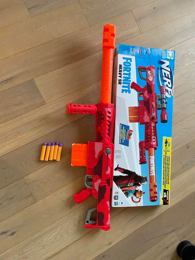 Nerf gun sniper, Ophalen, Zo goed als nieuw