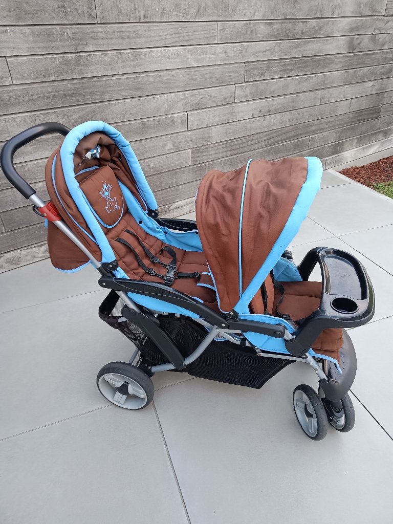 tweeling buggy, Enfants & Bébés, Enlèvement, Utilisé, Poussette ou Buggy