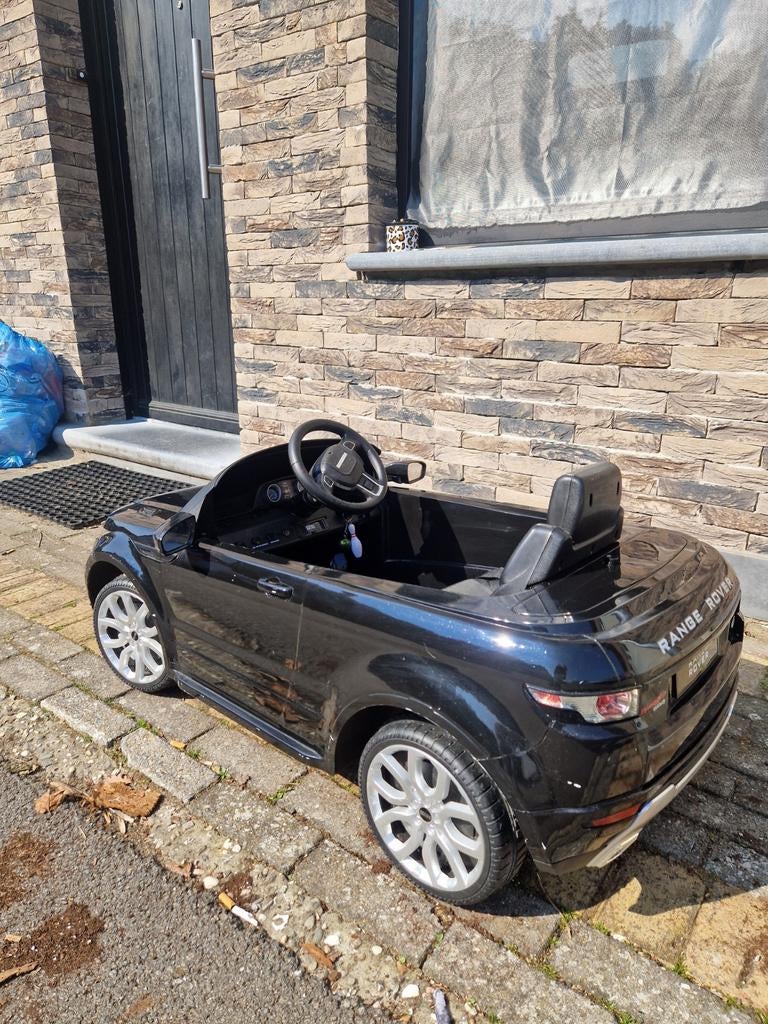 Kinder auto electrische range rover, Ophalen
