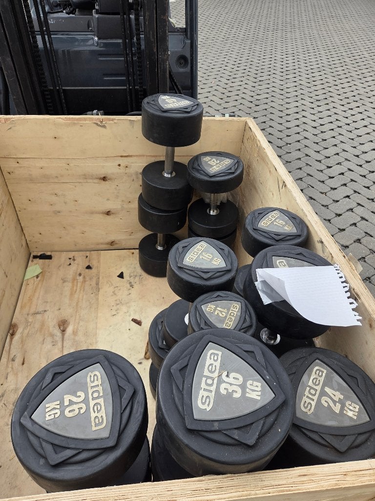 Sidea dumbbells div gewichten, Sport en Fitness, Ophalen, Zo goed als nieuw, Benen, Dumbbell