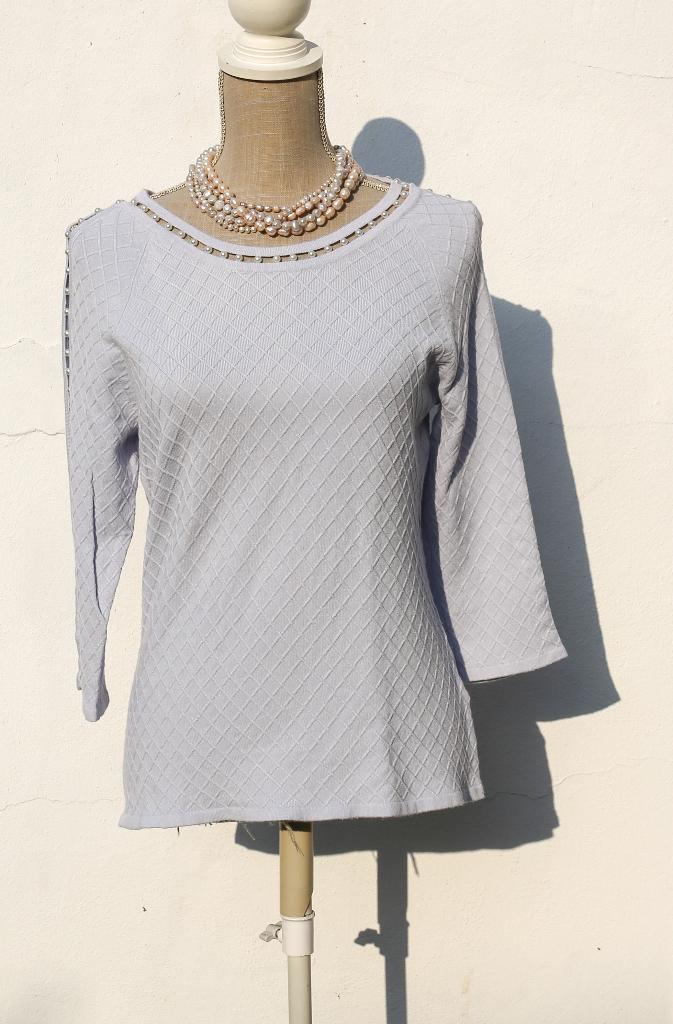 Joli pull perlé Leo & Ugo M/L, Vêtements | Femmes, Leo & Ugo, Taille 38/40 (M), Enlèvement ou Envoi, Comme neuf