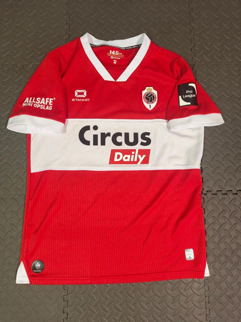 Match worn en gesigneerd - Glenn Bijl / Antwerp FC, Collections, Articles de Sport & Football, Comme neuf, Maillot, Envoi