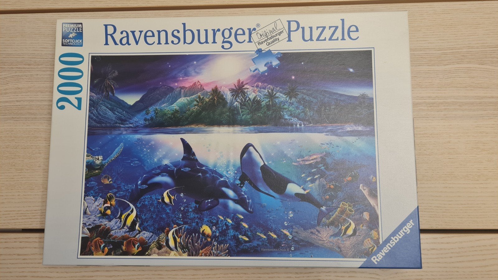 Puzzle Ravensburger Orques harmonieux, Meer dan 1500 stukjes, Zo goed als nieuw, Legpuzzel