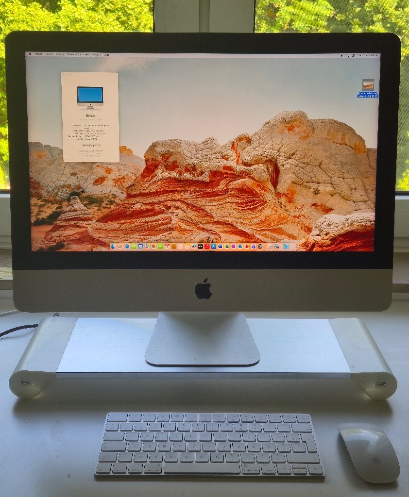 Apple Imac Retina 4K - 2017, Computers en Software, Apple Desktops, Ophalen, IMac, Zo goed als nieuw, 21,5