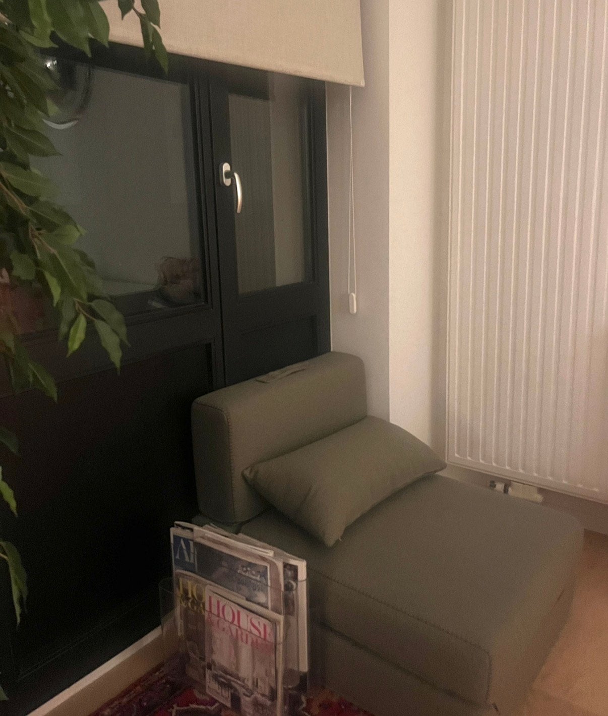 Plooibare sofa, Ophalen, Zo goed als nieuw