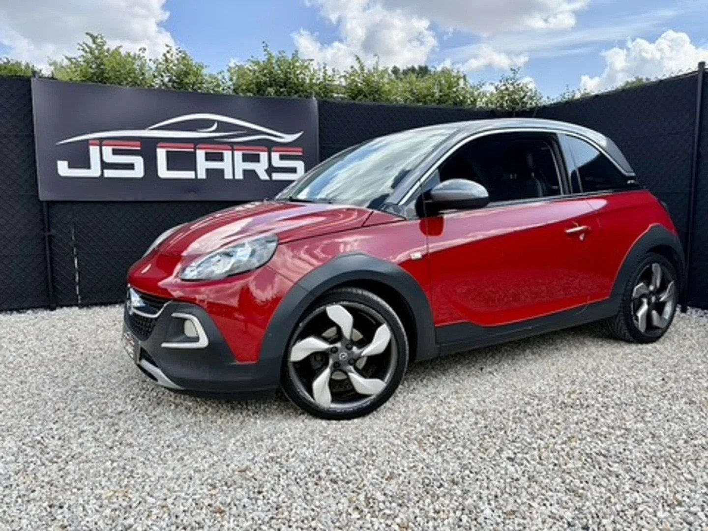 Opel ADAM 1.0 Turbo*AIRCO*ANDROID*SEMI CUIR*CRUISE*PDC*LED*, Rouge, 90 ch, Euro 6, Entreprise