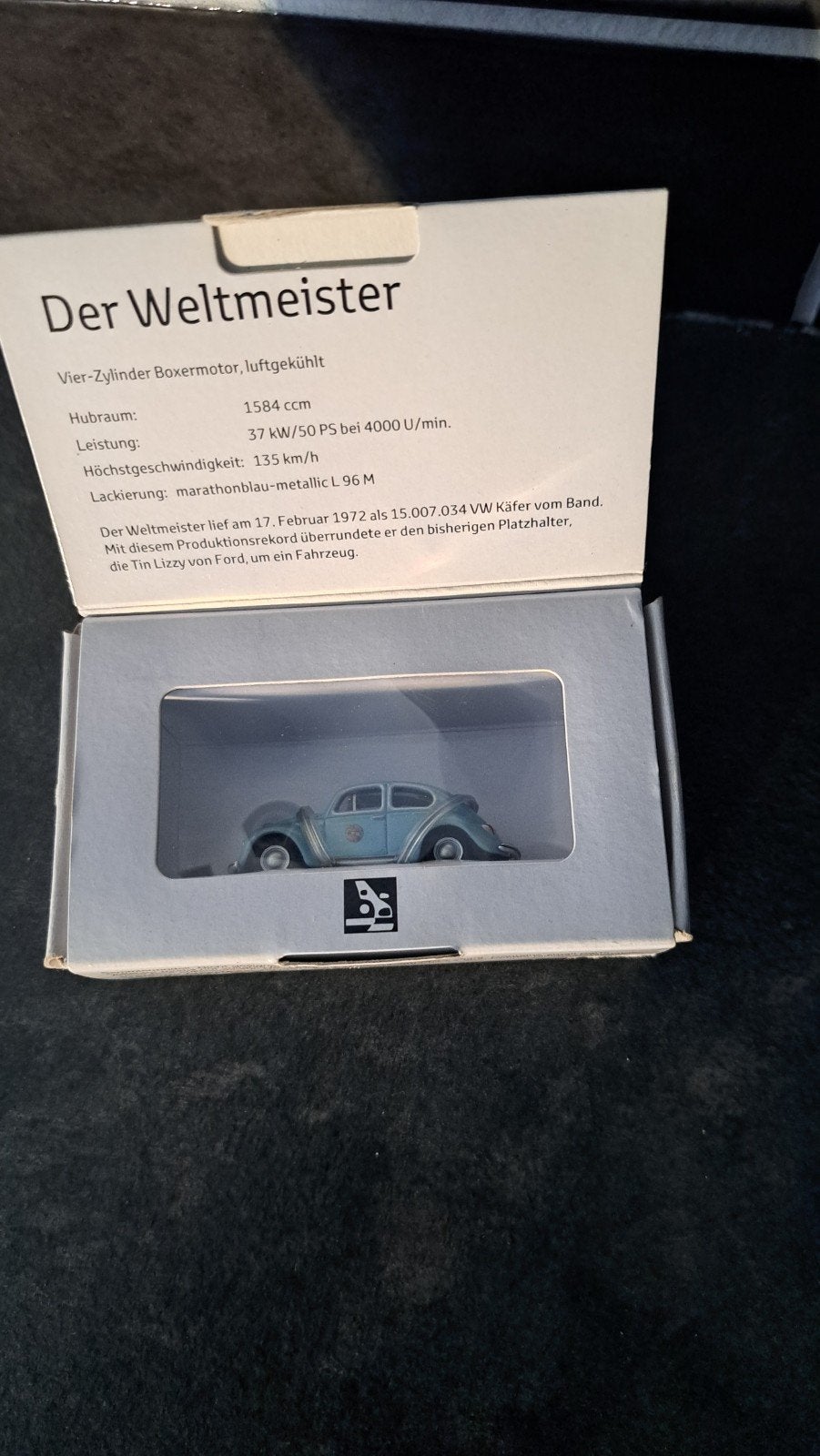 Der weltmeister, Ophalen of Verzenden