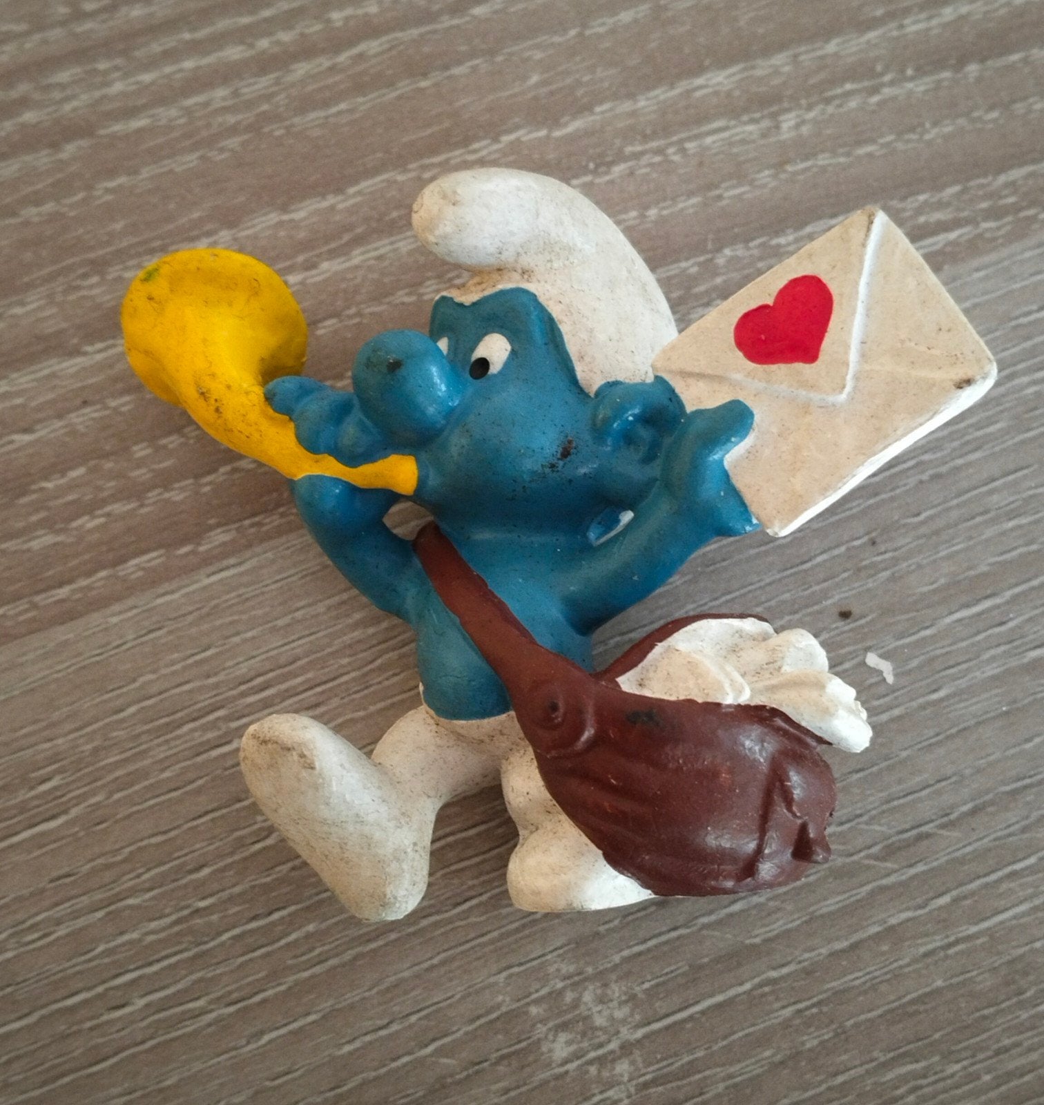 Postbode Smurf 20031/?, Verzamelen, Ophalen, Zo goed als nieuw, Poppetje, Figuurtje of Knuffel