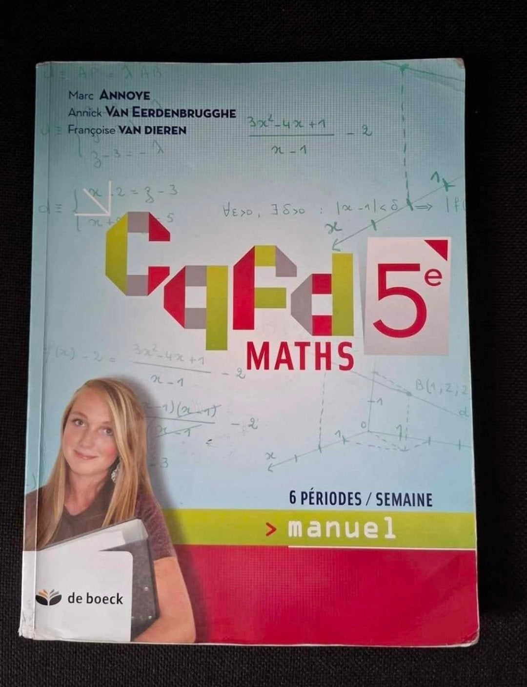 Cqfd 5e - 6 périodes/semaines, Enlèvement, Utilisé, Secondaire, Mathématiques A
